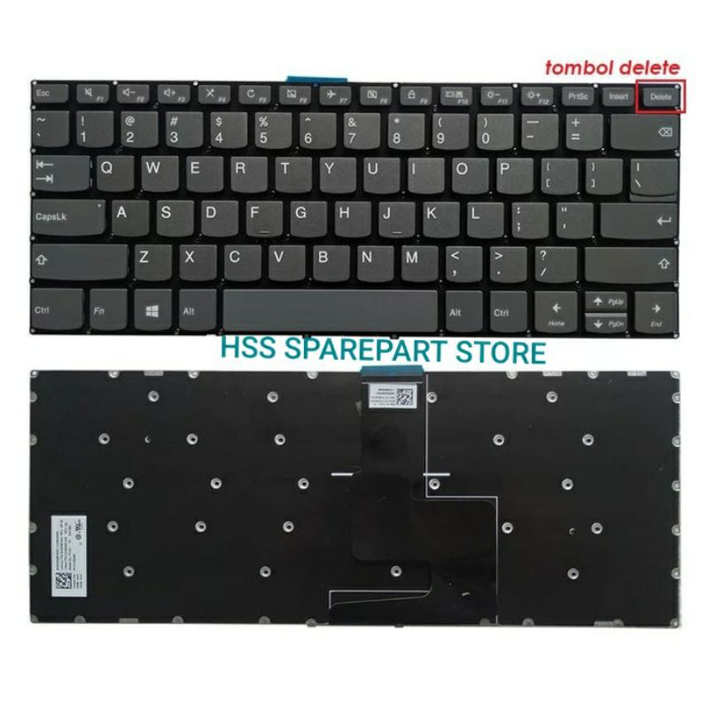 Keyboard Lenovo Ideapad Flex 5 - 1470 Flex 5 - 1570