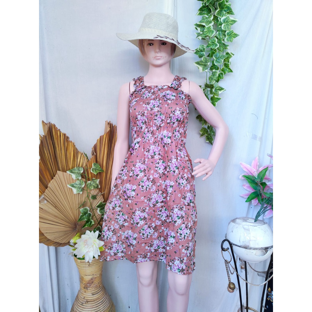 smoke pendek/dress rayon/dress sexi/dress kekinian/dress rayon premium/dress rayon motif/dress rayon