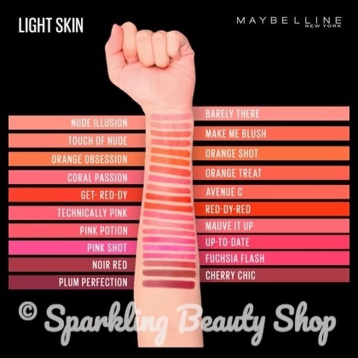 lipstick maybelline powder matte lipstik maybeline the powder mattes