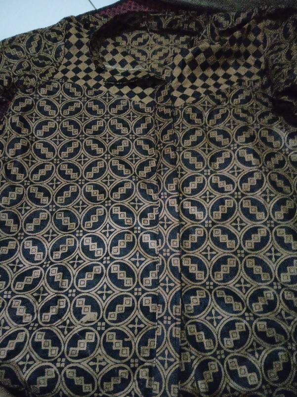 Tunik Latansa Genes Jumbo Batik Modern Big Size Sogan Muslim Kantor