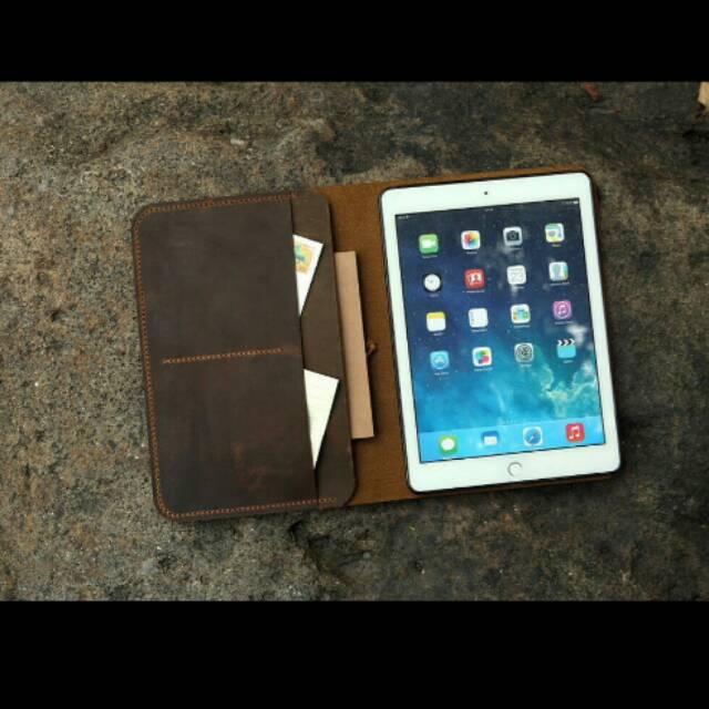 Tas Ipad Kulit Asli.