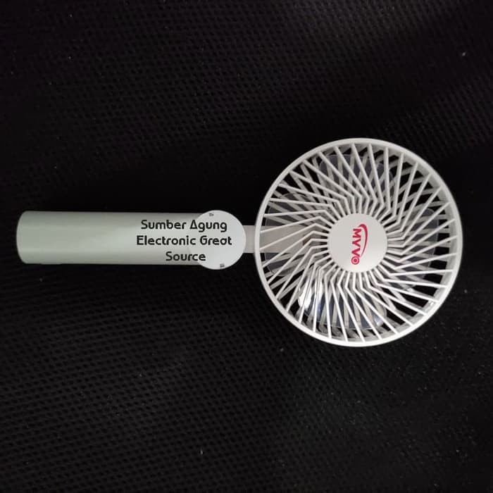 MF5004 MYVO Kipas Tangan Mini Pegangan dengan Baterai Isi Ulang