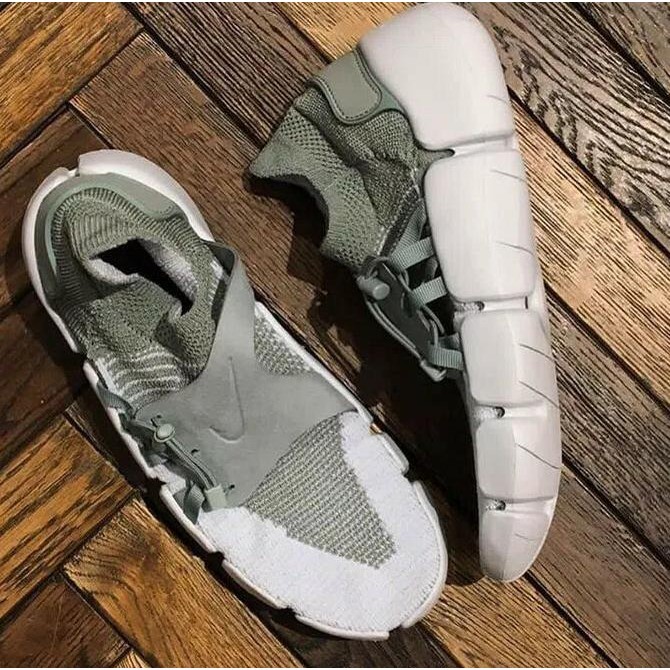 promo nike footscape flyknit dm grey premium quality original terbaru