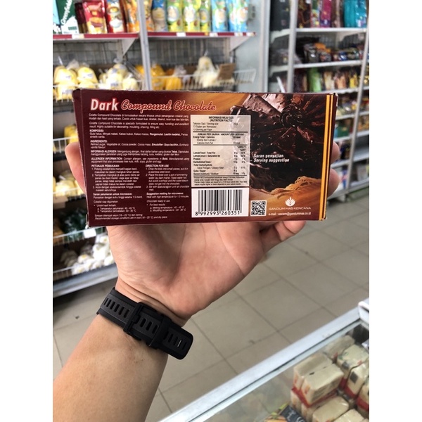 Colatta dark compound chocolate 250gr / cokelat coklat hitam collata colata kolata