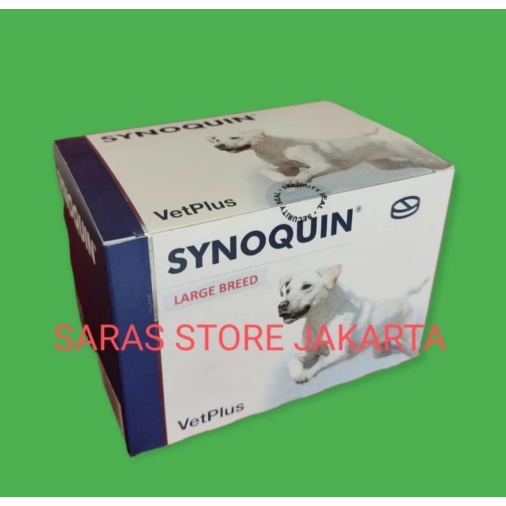 Synoquin EFA LB Large Breed Dog VetPlus - Per Box (120 Tab)