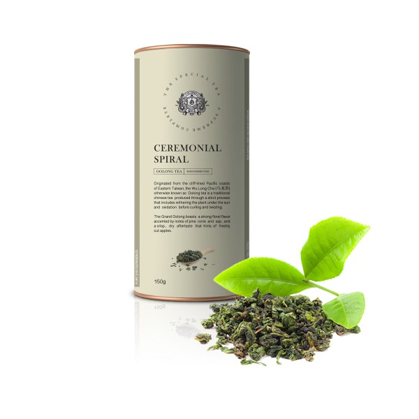 

Oolong Tea - Mulia Tea - Special Tea - Ceremonial Spiral