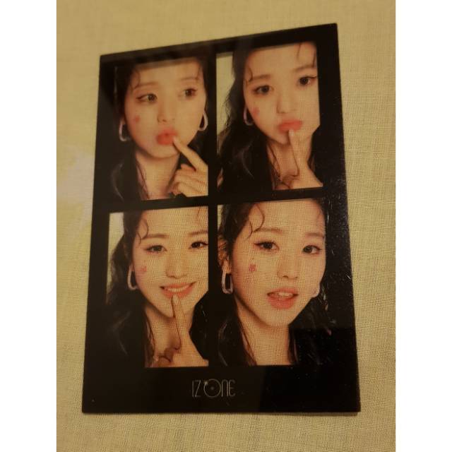 [IZ*ONE] IZONE Oneiric Diary 4cut [Booked]