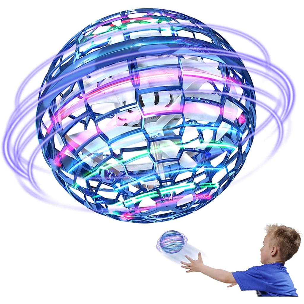Flynova Drone Gyro Mini Bentuk UFO Spinner LED