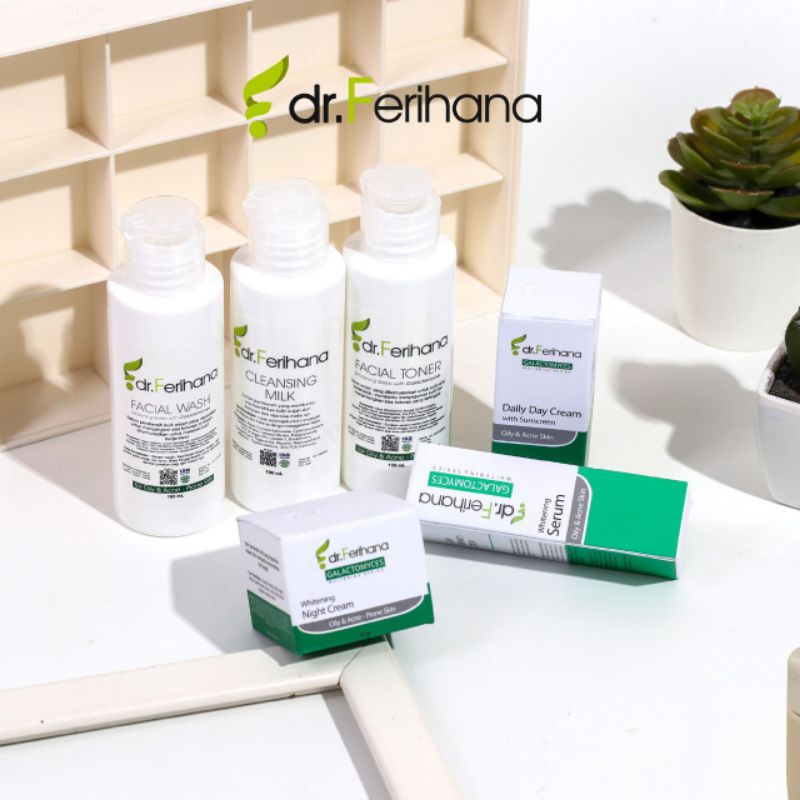 dr ferihana paket lengkap galactomyces acne