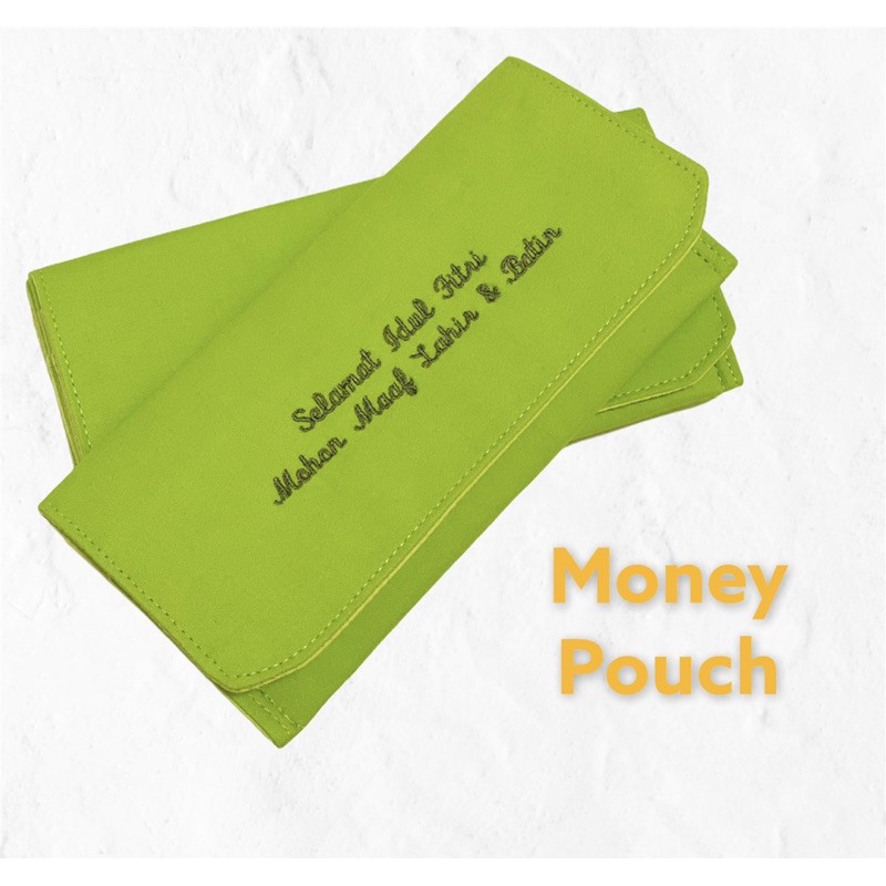 Fawn’G Handmade - Money Pouch BORDIR Lebaran / Dompet idul Fitri / Amplop Ramadhan