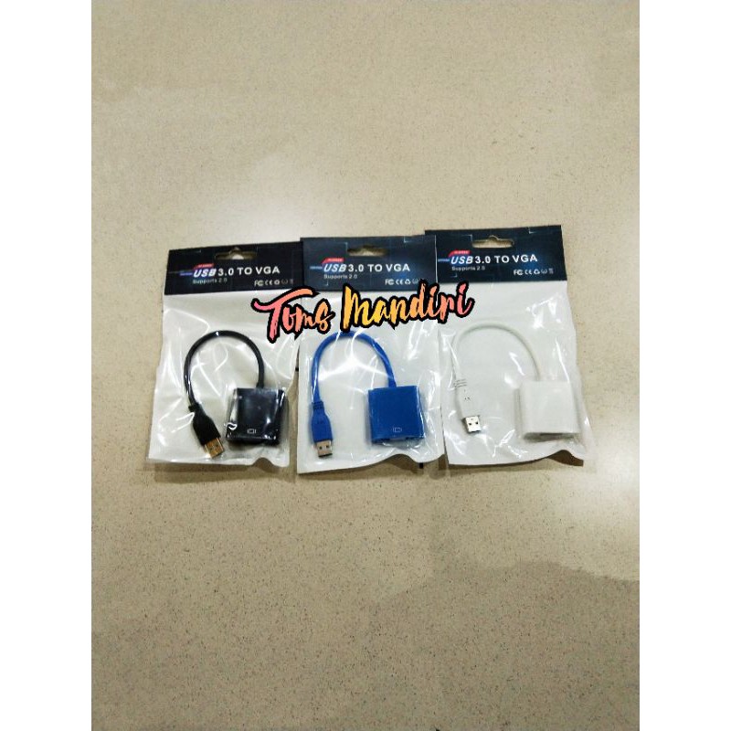 CONVERTER USB 3.0 TO VGA (USB TO VGA)