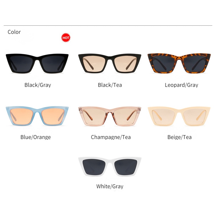 Fashion Cat Eye Sunglasses for Women Uv400