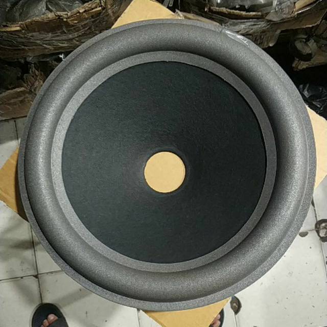 Daun dan spon subwoofer 12 inch / daun speaker sub woofer 12 inch