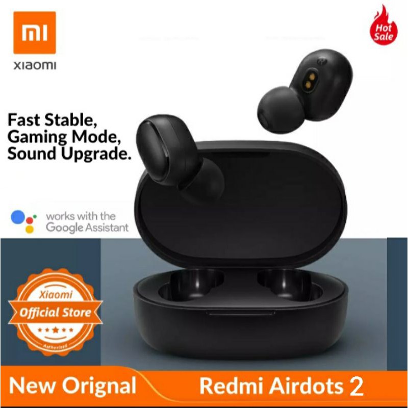 Original Xiaomi Redmi Airdots Bluetooth Asli Eearphone TWS