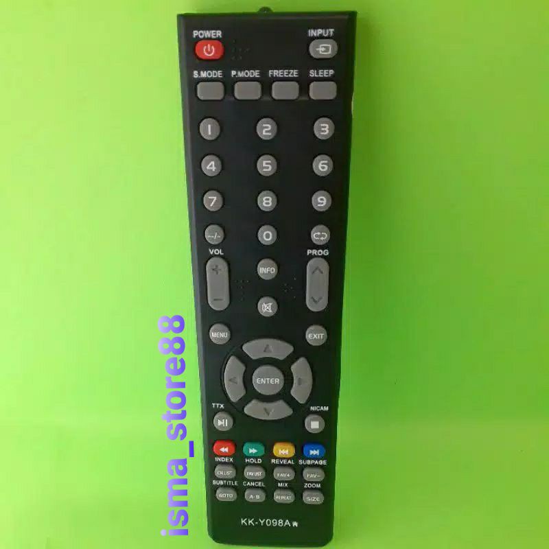 REMOT TV KONKA LCD LED KK-YO98A