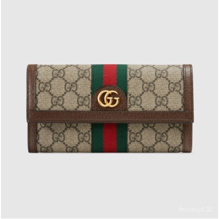 Gucci Original Horsebit 1955 Series Chain Long Wallet/Dompet Panjang Rantai Seri 1955 Horsebit Asli 