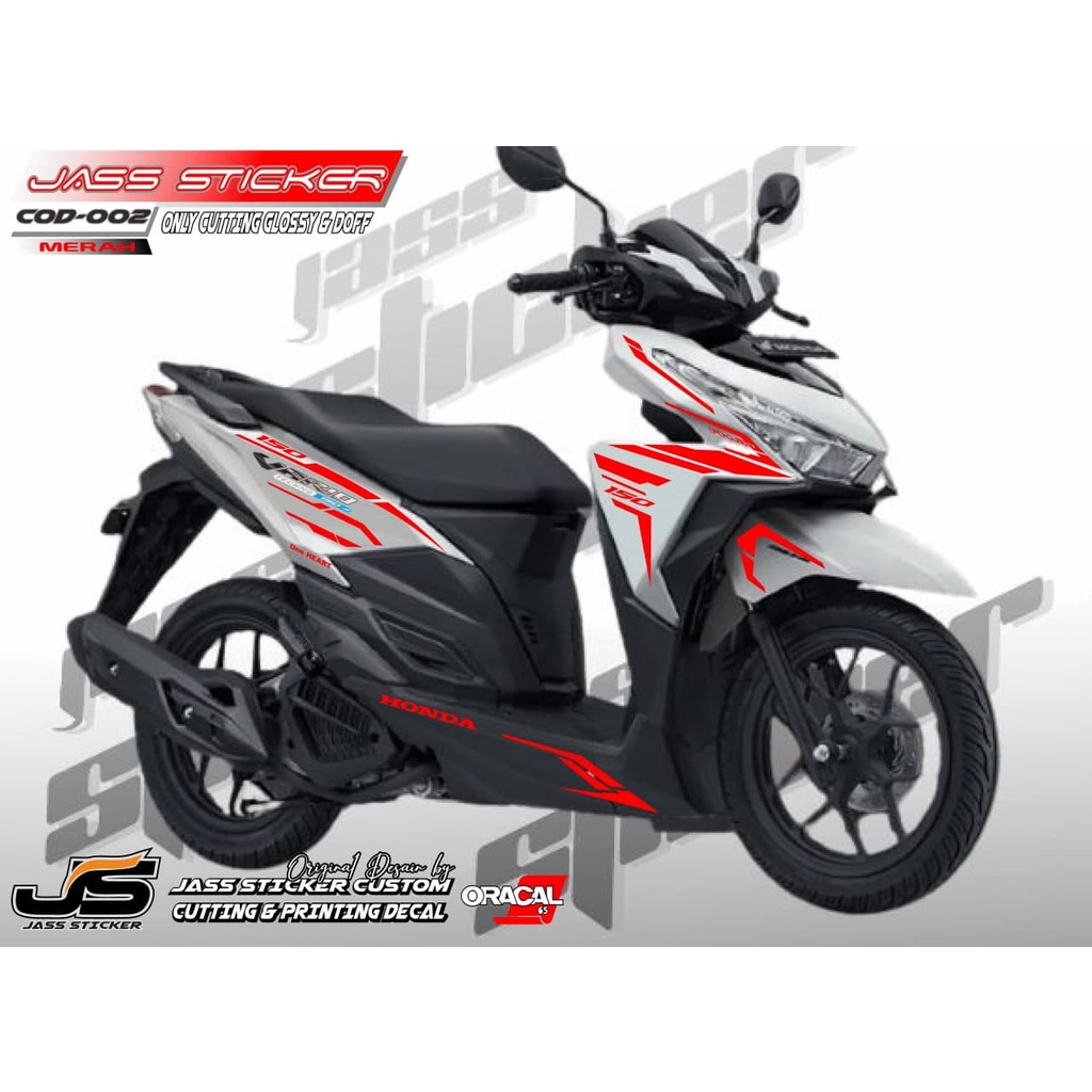 STICKER CUTTING VARIO 125/150 2016 / STIKER STRIPPING VARIO 125 / STRIPING VARIASI VARIO150