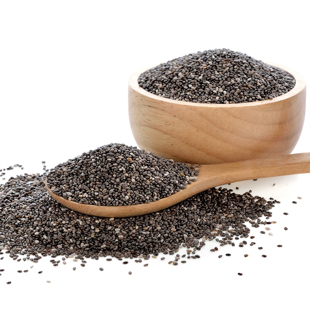 

Certified Organic Black Chia Seeds 500g (biji chia hitam organik)