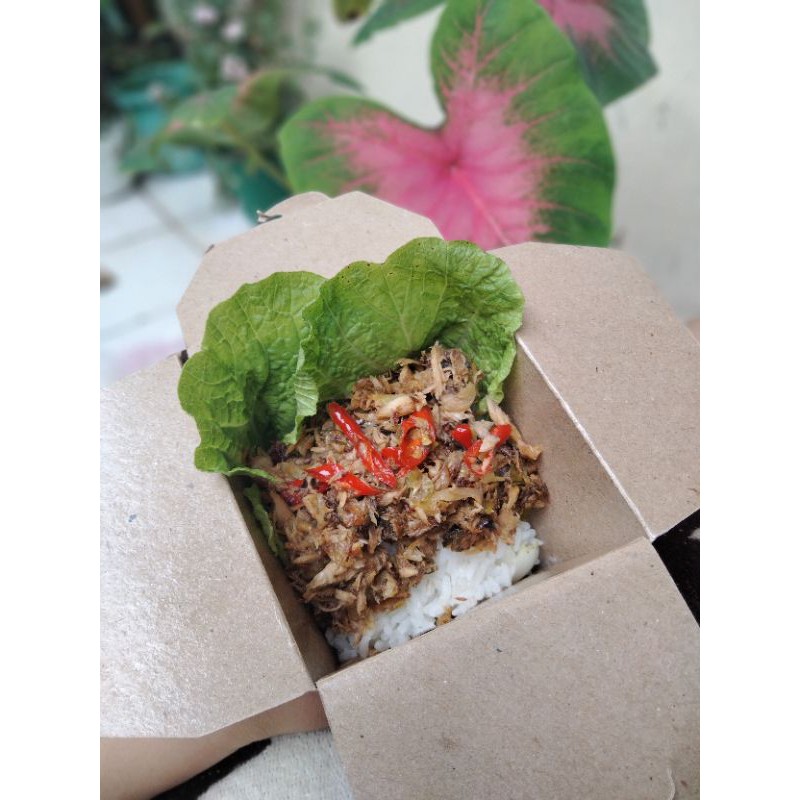 

ricebox ikan tongkol