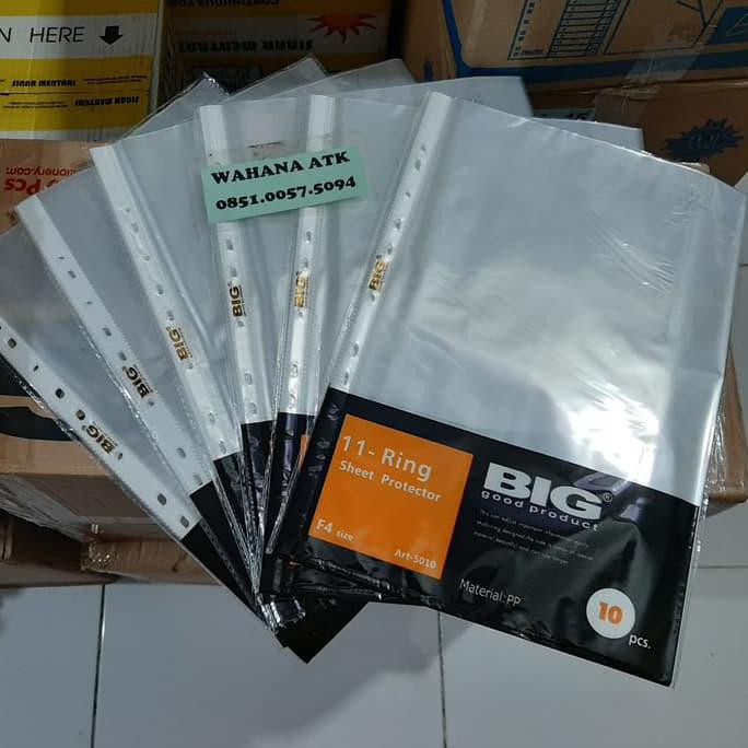 

Sheet protector F4 BIG / PP pocket (10pc)