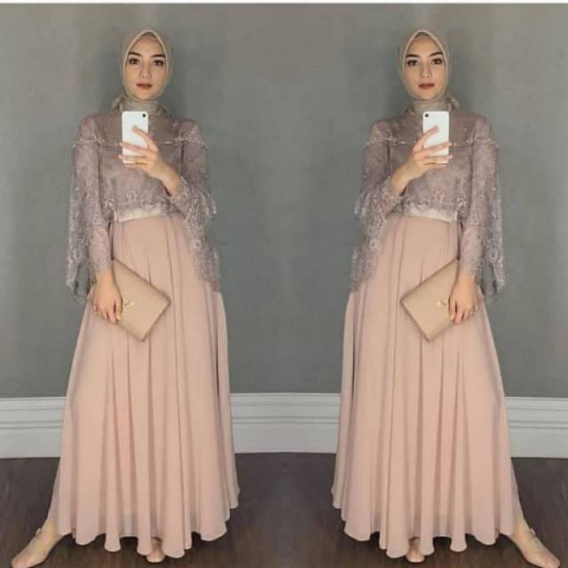 Gamis Maxi Chikita LD100 Terbaru Fashion Muslim/Busana Muslim/Baju Muslim/Gaun Muslim/Dress Muslim