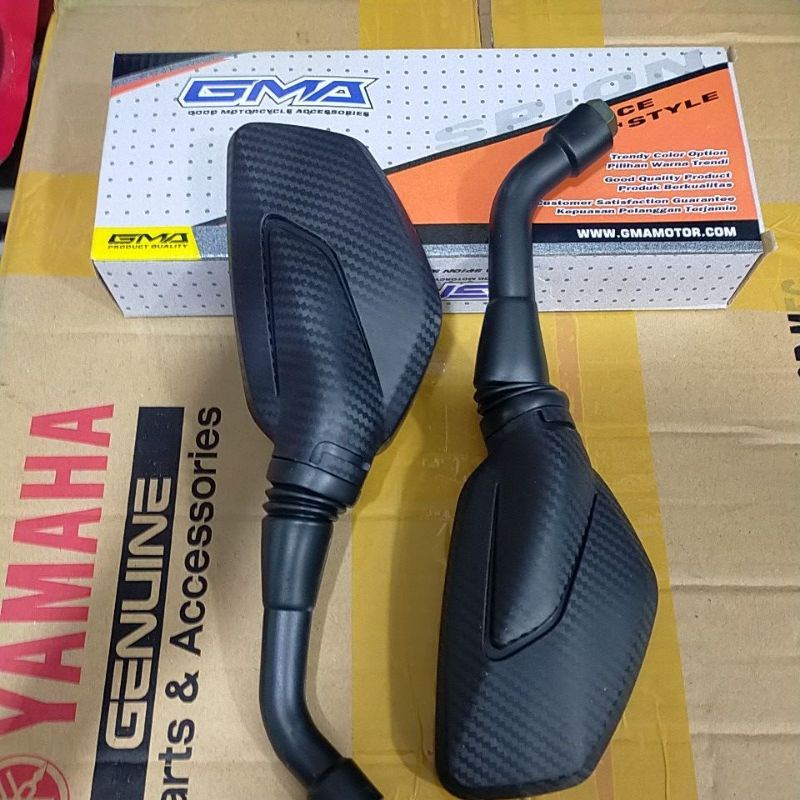 TERMURAH Spion GMA type bajaj pulsar carbon PNP YAMAHA N-MAX 155, X-MAX 250, AEROX 155