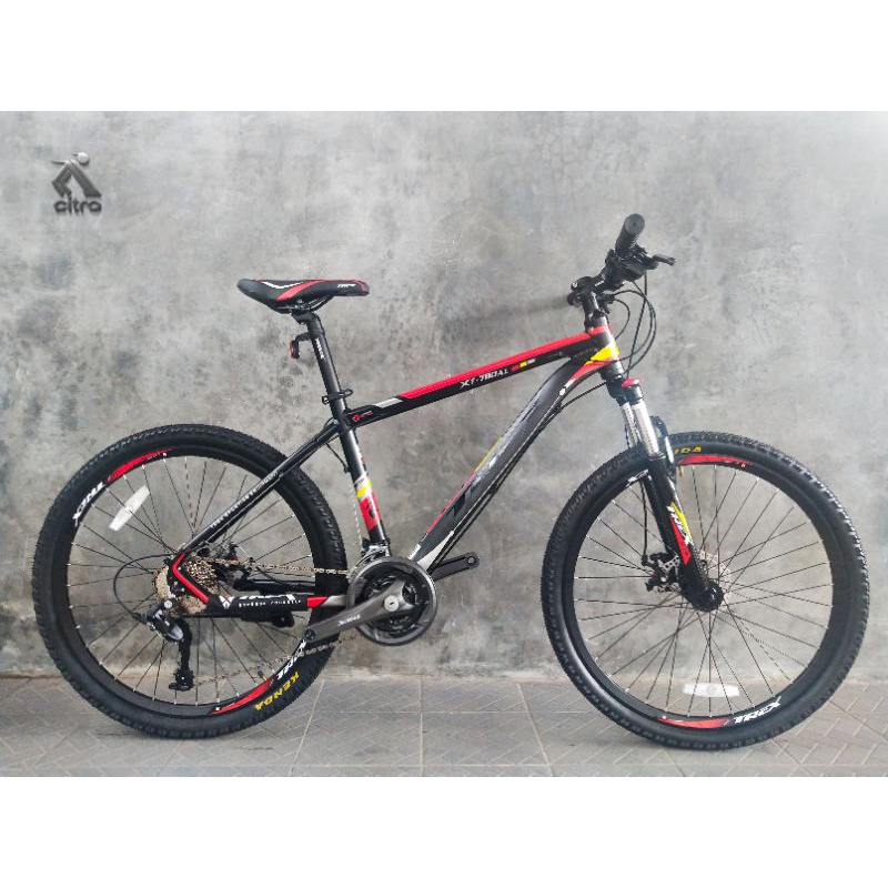 SEPEDA MTB TREX ALLOY 26 INCH XT 780 FL 3 X 9 SPEED