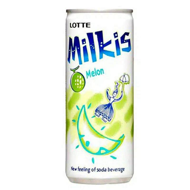 

LOTTE MILKIS MELON CAN 250 ML