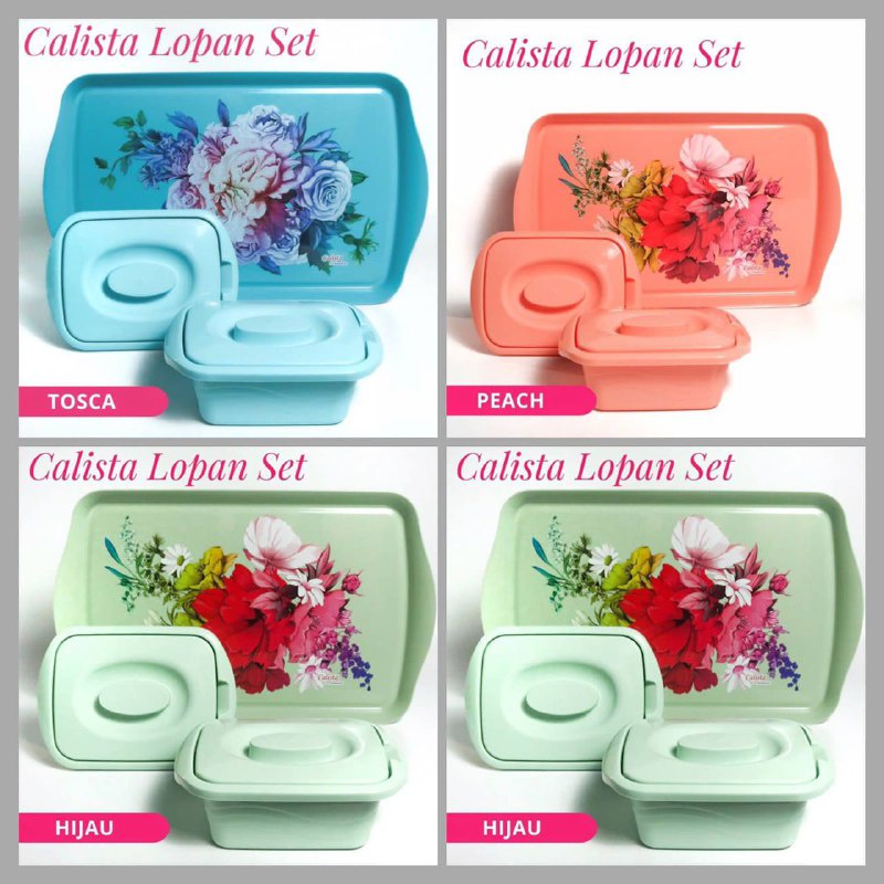 Calista Lopan Set 5in1 wadah set