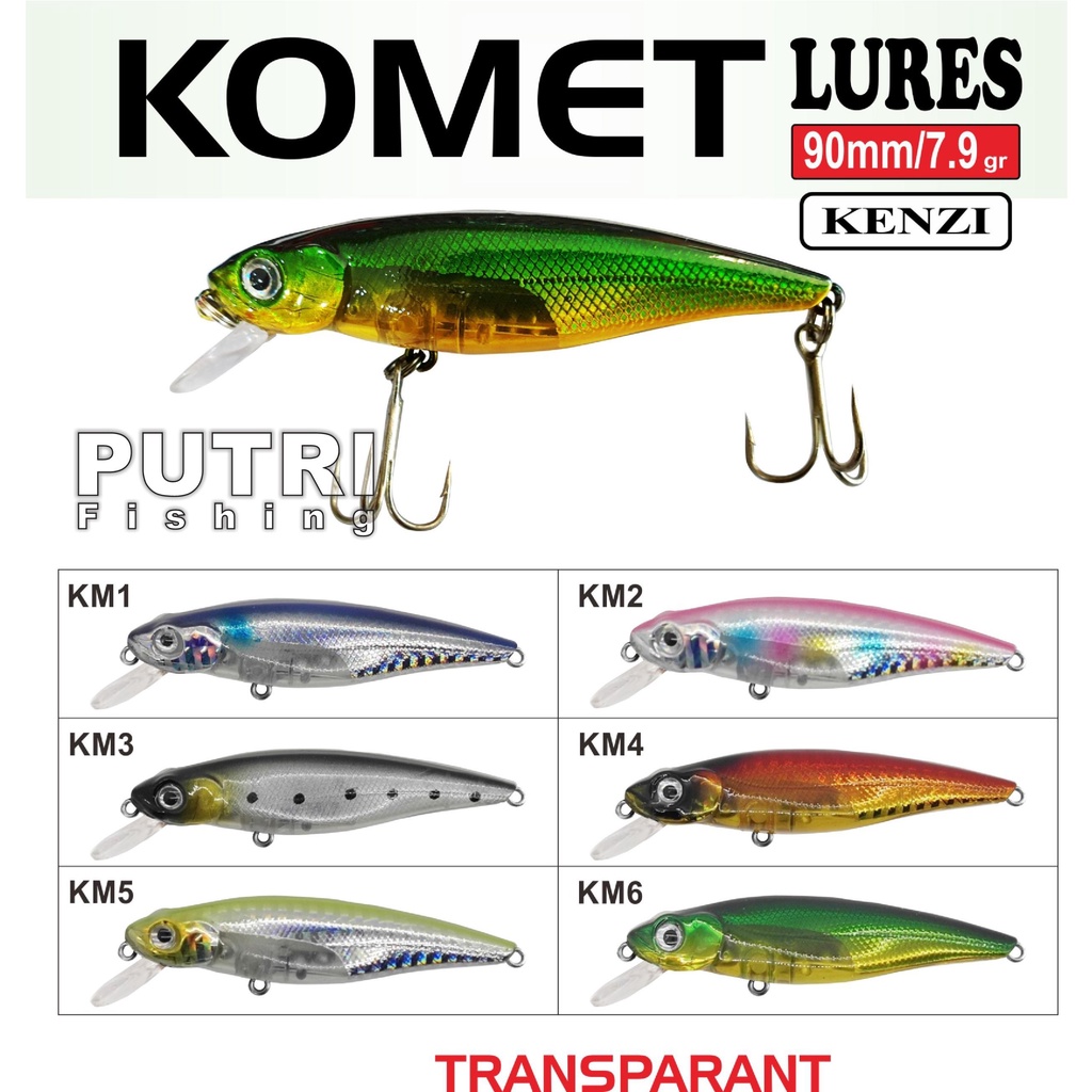 KENZI KOMET LURES 90mm 7.9gr