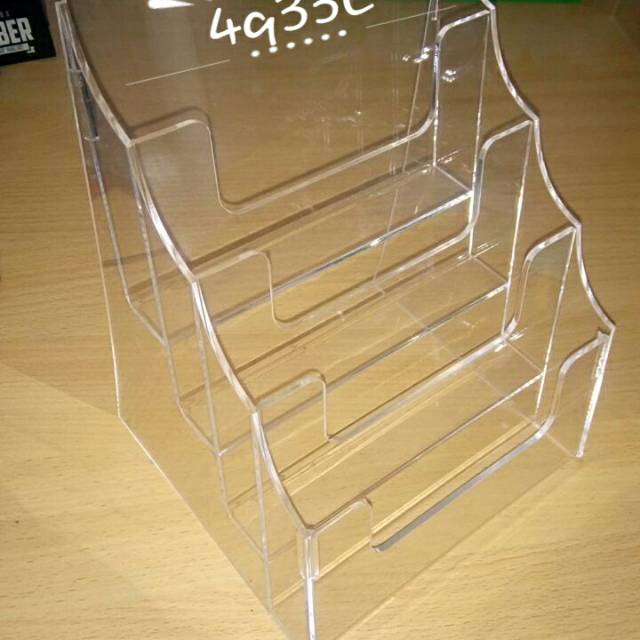

Tempat brosur folio bagi Dua