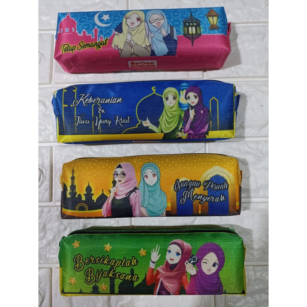 

ROYALE STATIONARY - KOTAK PENSIL / TEMPAT PENSIL / PENCIL CASE BEONE HIJAB ERS108. MURAH