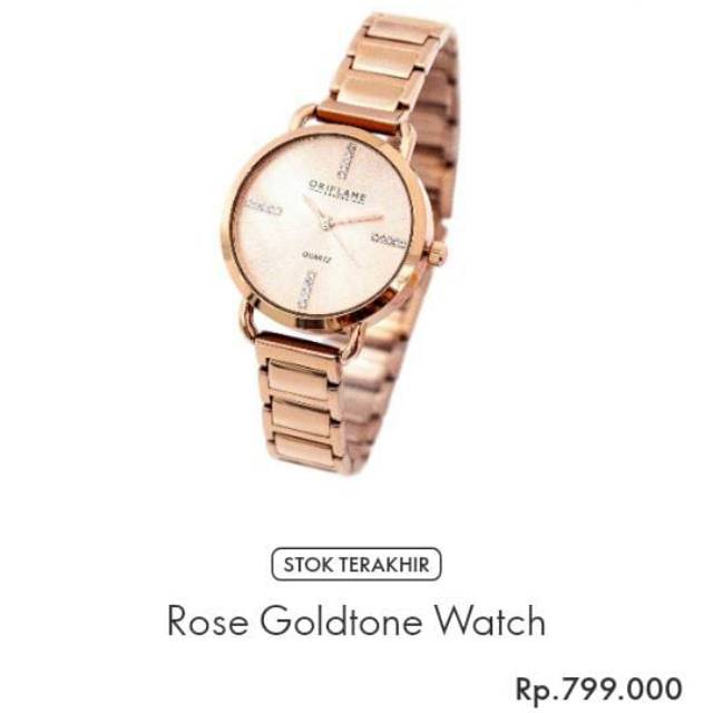 Rose Goldtone Watch Oriflame