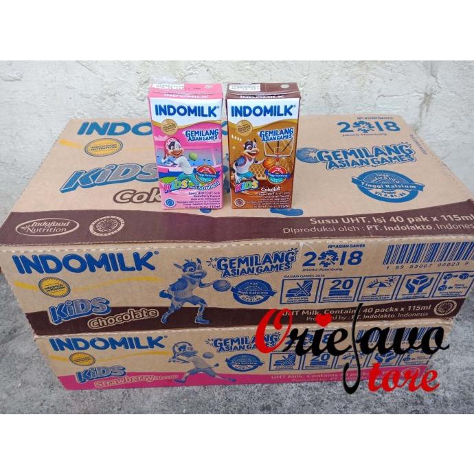 

BISA BAYAR DITEMPAT Susu Indomilk Kids 115 ml - 1 Dus Isi 40 Pcs - Strawberi