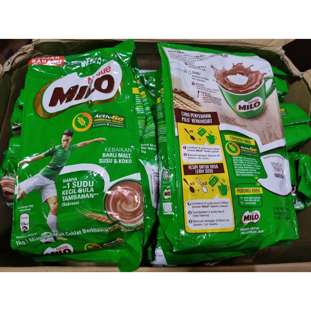 Jual Milo Bubuk Original 1 Kg Shopee Indonesia 5970