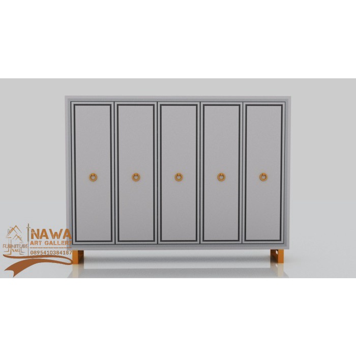 Lemari Sepatu / Rak sepatu minimalis modern