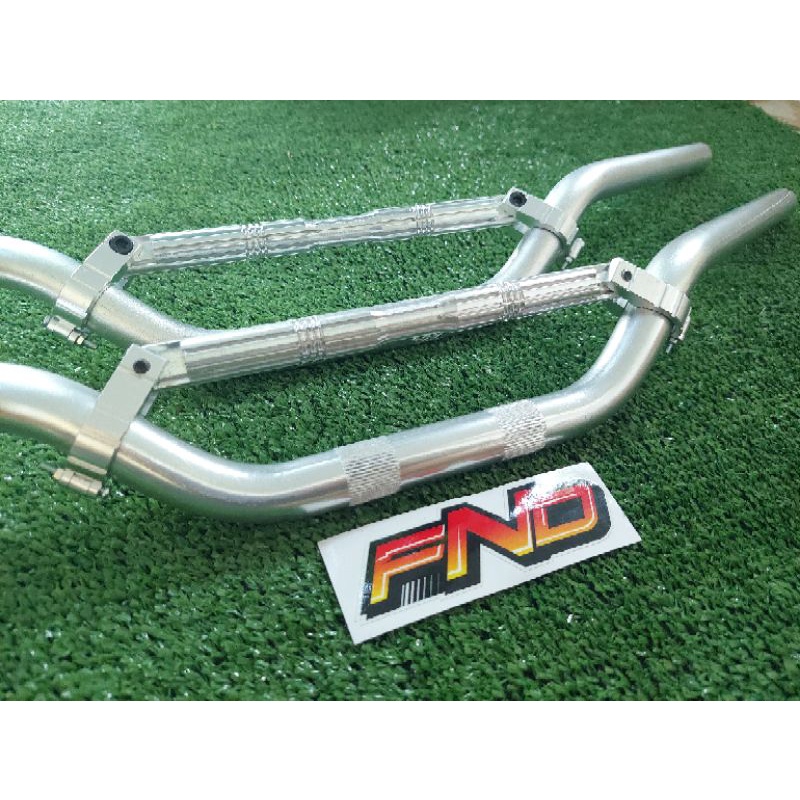 STANG STIR SETIR SETANF HANDEL FATBAR PROTAPER LOW ALUMUNIUM UNIVERSAL BYSON RZR RX KING UNIVERSAL