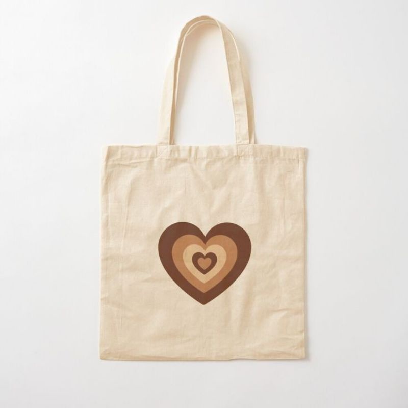 Totebag y2k love brown