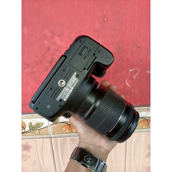 Canon 700D Fullset Mulus + Lensa STM 18-55MM + Memori 16 Gb+ Tas-5