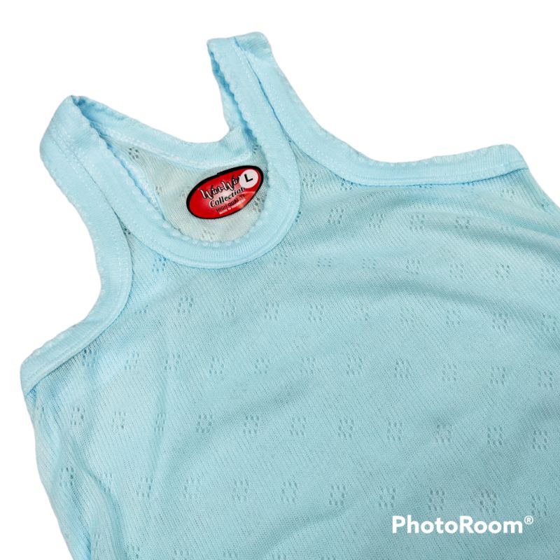 Kaos Dalam Singlet bayi anak Balita PAUD TK SD  perempuan Cewek Cowok berwarna polos S M L XL XXL XXXL termurah Berkualitas
