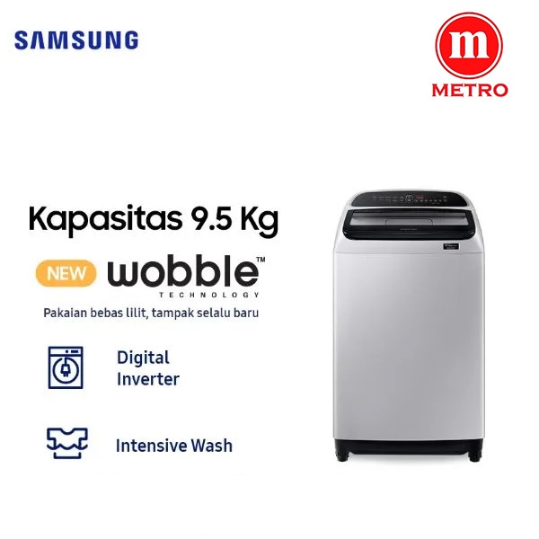 MESIN CUCI SAMSUNG 1 TABUNG 9.5 KG WOBBLE - Medan