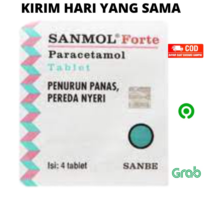 Sanmol Tablet Obat Demam Penurun Panas Sakit Gigi Kepala Dewasa Tokokakakilmi
