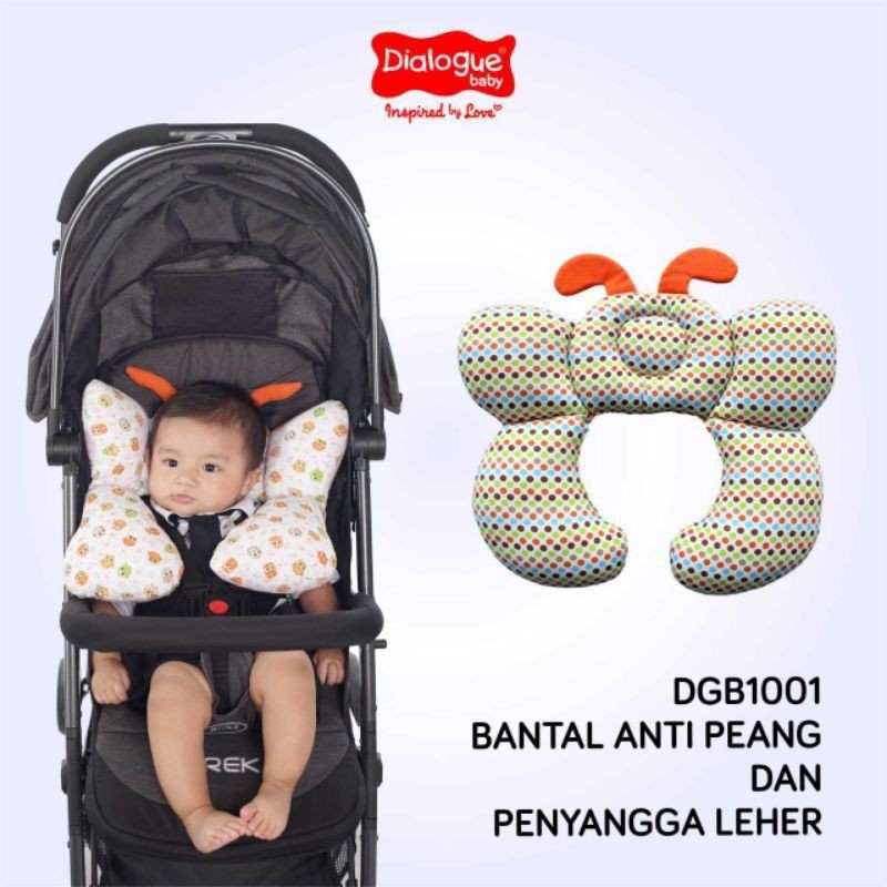 DIALOGUE bantal Anti peyang + penyangga leher DGB1001