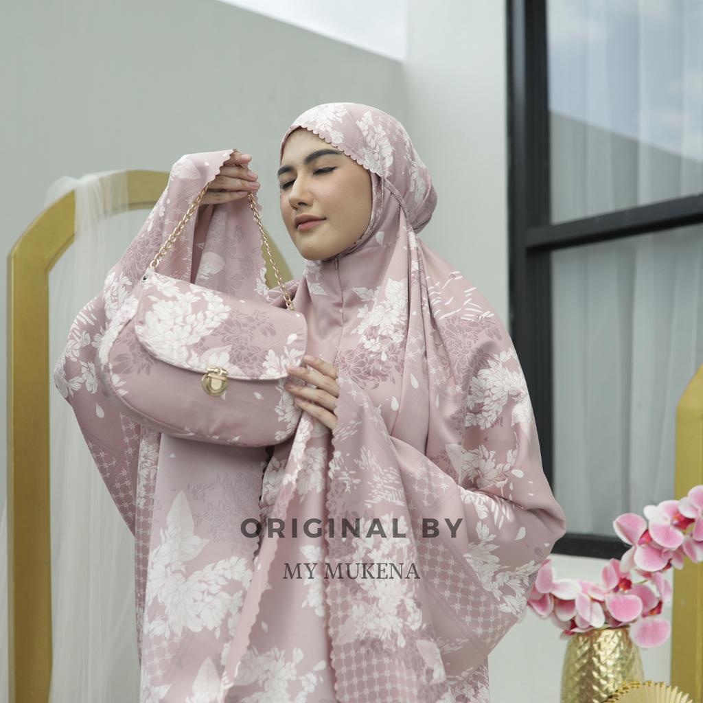 Mukena Dewasa Daily 2in1 Syahnaz Laser Cut Premium Adem dan Sejuk