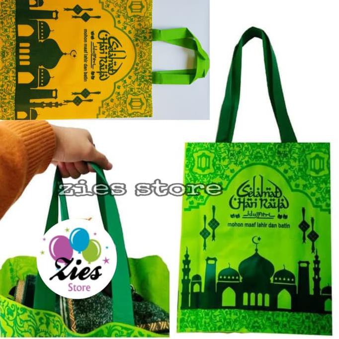 

Kualitas Terbaik Tas Souvenir / Goodie Bag / Kantong Idul Fitri Lebaran Ramadhan Jumbo