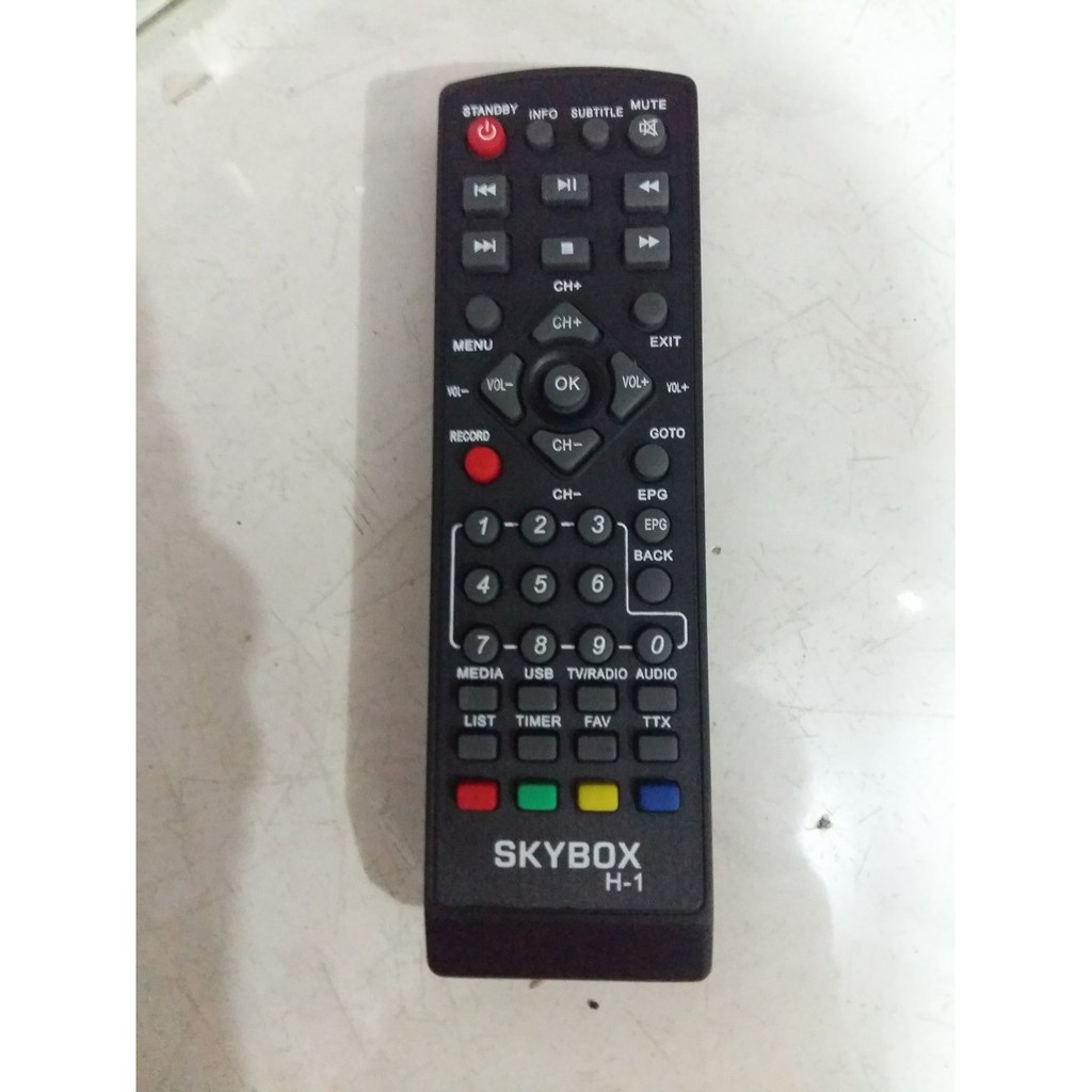 Jual REMOTE REMOT STB DIGITAL SKYBOX H1 Berkualitas