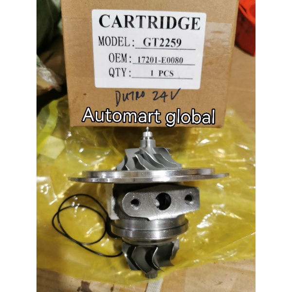 cartridge turbo charger Dutro 130ht 24v e0080