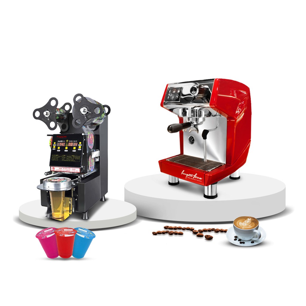 Paket Mesin Kopi Espresso Machine Cup - 20