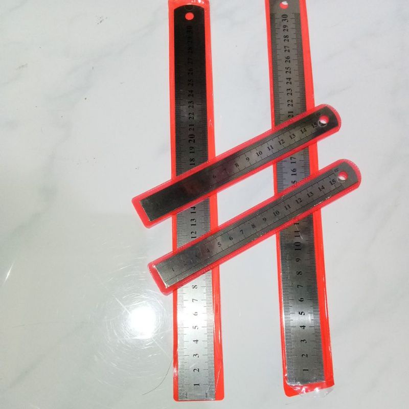 

PENGGARIS BESI 30 cm, 15 cm
