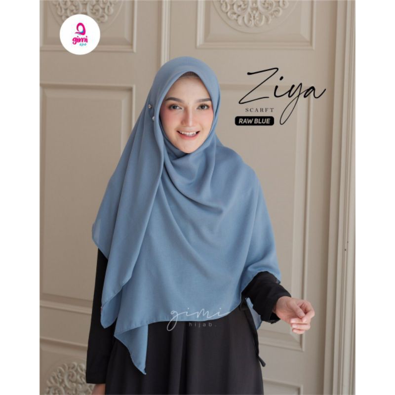 Scarf / Scarf Gimi / Scarf Premium / Hijab Segi Empat Syari / Ziya Scarf by_GIMIHIJAB